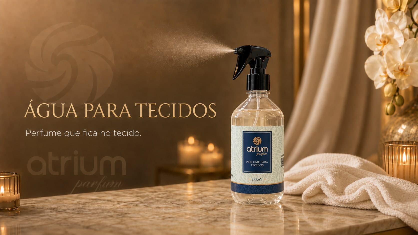 Coleção Água para Tecidos — Atrium Parfum