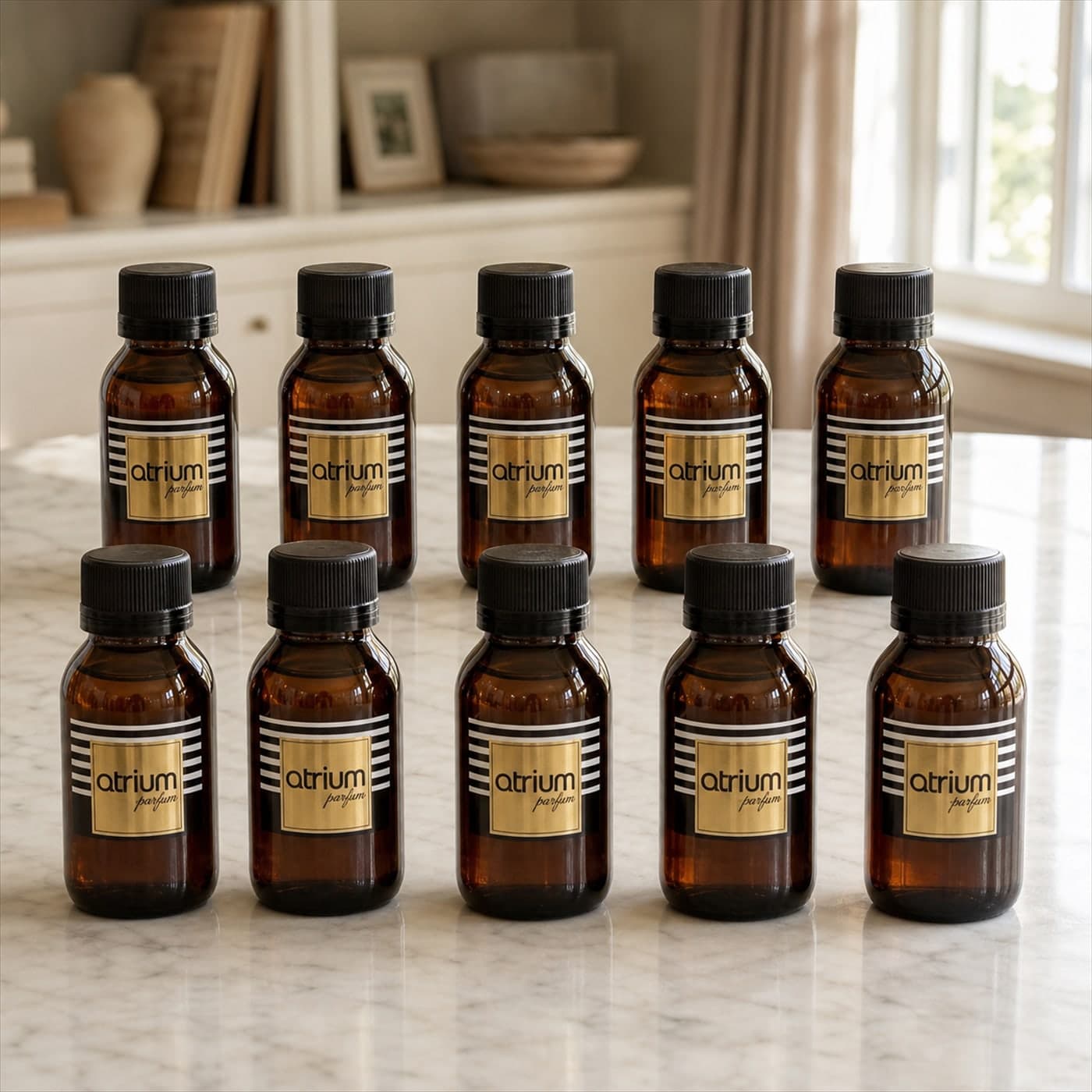 Kits Econômicos Atrium Parfum Kit 10 Essências Puras 65 ml