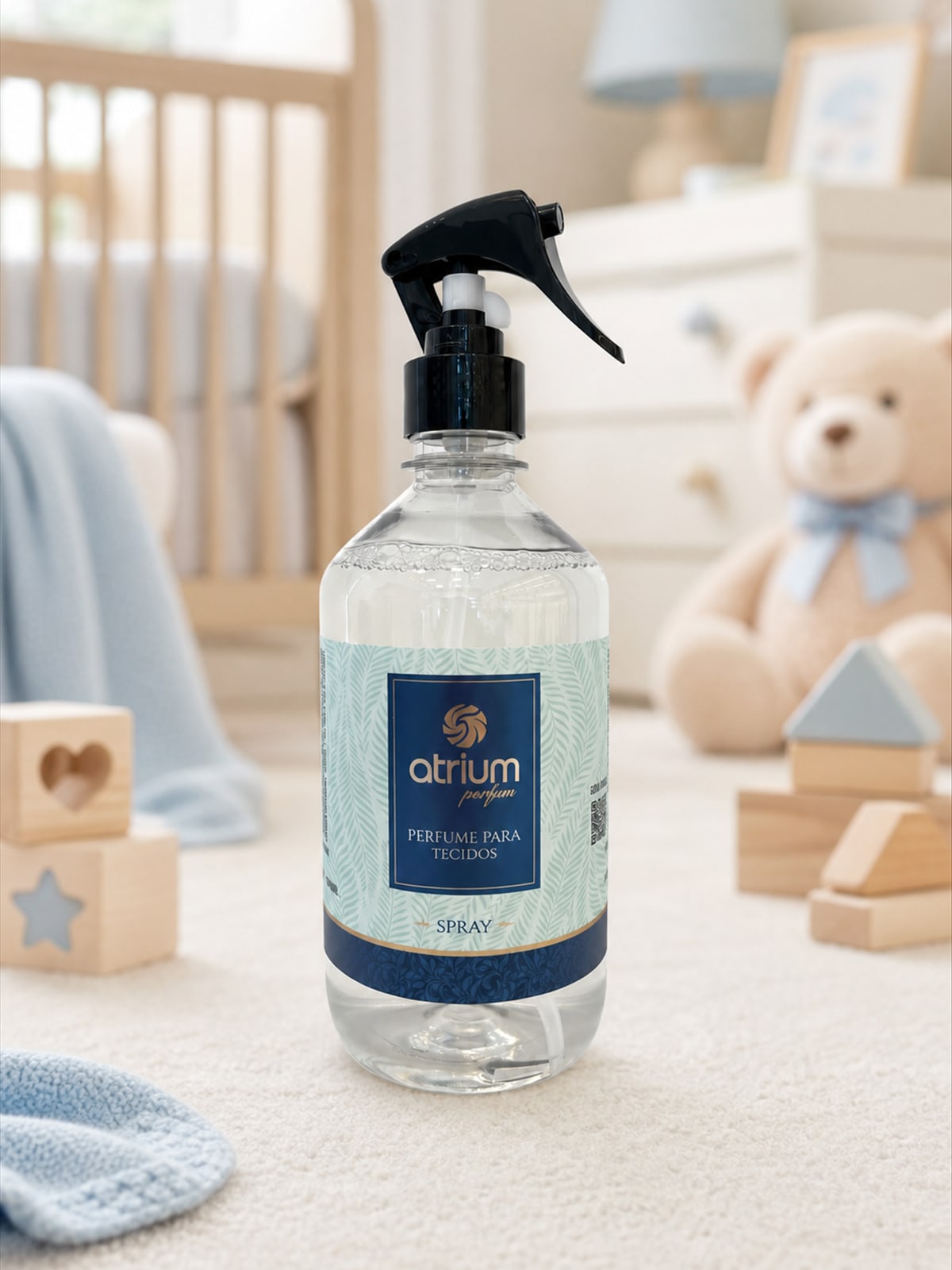 Atrium Parfum Água para Tecidos, aroma Baby, 500ml