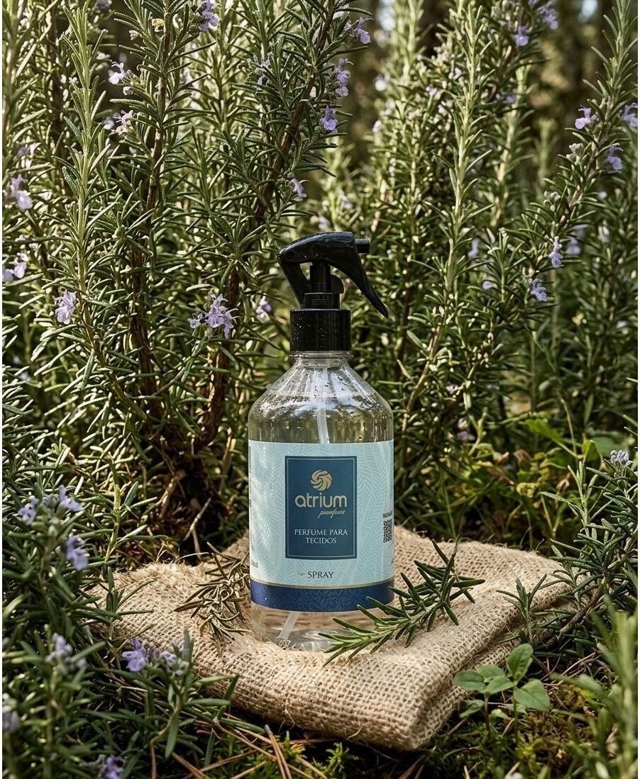 Atrium Parfum Água para Tecidos, aroma Alecrim, 500ml