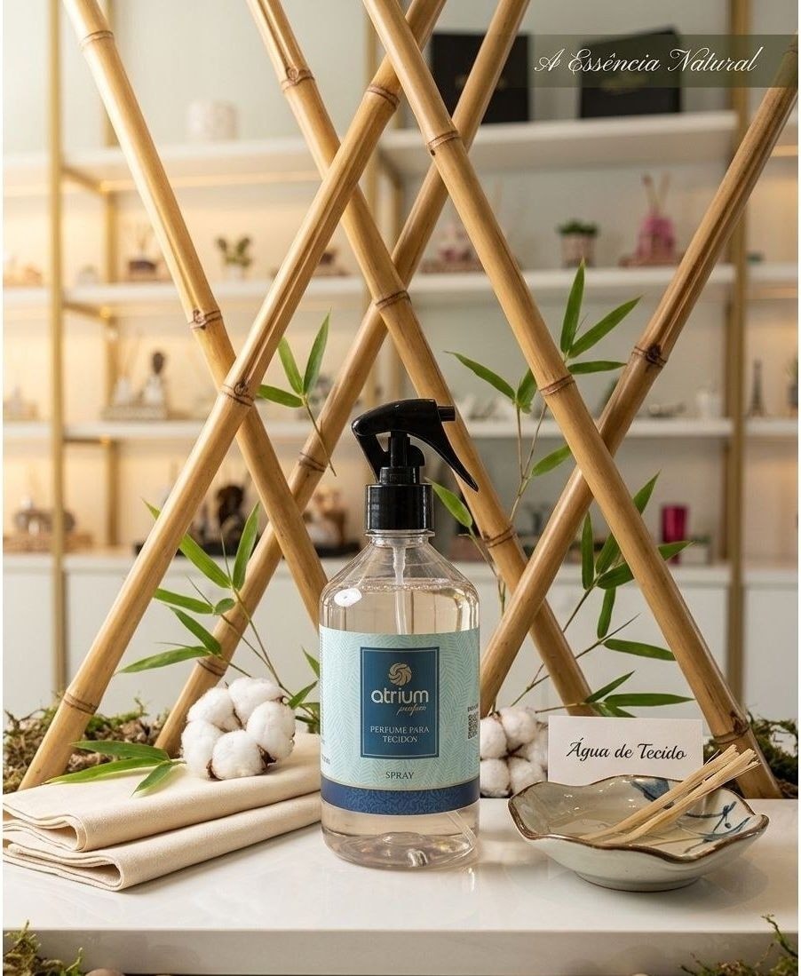 Atrium Parfum Água para Tecidos, aroma Bamboo, 500ml